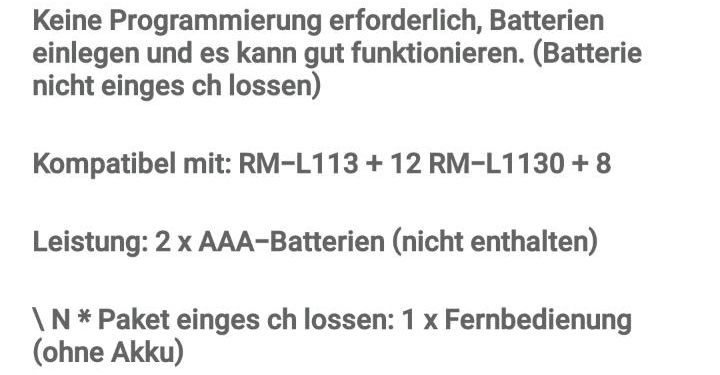 Universal TV Fernbedienung für alle Fernseher Marken  Neu in Berlin