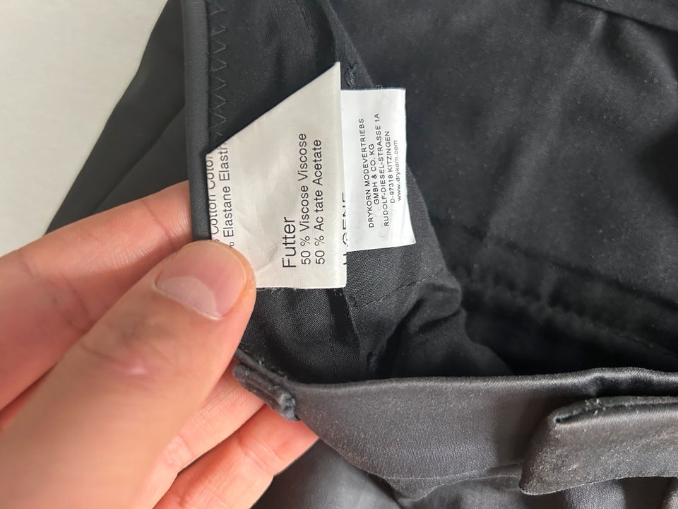 DRYKORN SlimFit Anzug Edel Grau 94 in Jockgrim