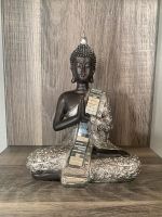 Gilde Figur Buddha Dekoration Boho Geschenk Braun Silber Spiegel Nordrhein-Westfalen - Kreuztal Vorschau