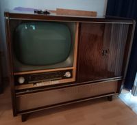 Grundig Musik/Fernsehschrank "Zauberspiegel" Fernseher fkt.! Bayern - Münchberg Vorschau