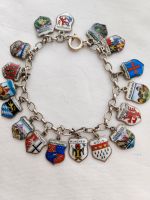 Bettelarmband 17 charms 800/835 Silber deutsche Städte 18 cm lang Bonn - Endenich Vorschau