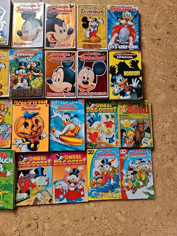 Comics Onkel Dagobert Lustiges Taschenbuch Mickey Mouse Sonderedi in Gräfendorf