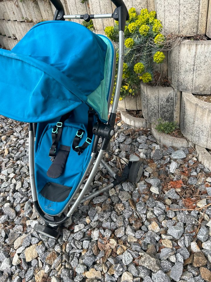 Quinny Babybuggy türkis mit Klappfunktion in Landau a d Isar