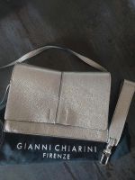 Neu Gianni Chiarini Firenze Tasche + Clutch in silber/gold Leder Bonn - Bonn-Zentrum Vorschau