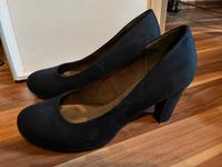 Edle Nubukleder Pumps von Tamaris - NEU - Gr. 38 - blau - OVP 69€ Hessen - Münzenberg Vorschau