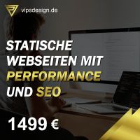 Webseite mit hohem Qualität und Performance ab 1499,00 Euro Nordrhein-Westfalen - Mülheim (Ruhr) Vorschau