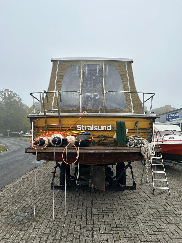 Kajütbot, Holzboot ,Bastlerboot, Mercedes Diesel, Webasto in Nödike