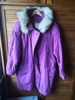 DDR Retro Vintage Parka Winterjacke Damen pink lila Kunstfell 42 Leipzig - Leipzig, Zentrum Vorschau