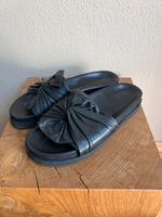 ILC Sandale/Pantolette Schwarz mit schöner Schleife Bayern - Ebern Vorschau