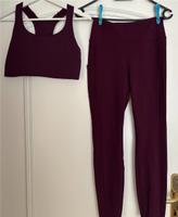 Set Sportbh und Leggings in magenta Sachsen - Niederau Vorschau