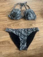 H&M, Bikini, schwarz/weiß, Muster, Gr. 38, wie neu! Baden-Württemberg - Karlsruhe Vorschau