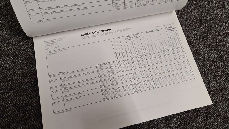 BMW X5 E53 - Handbuch für Verkäufer in Besigheim