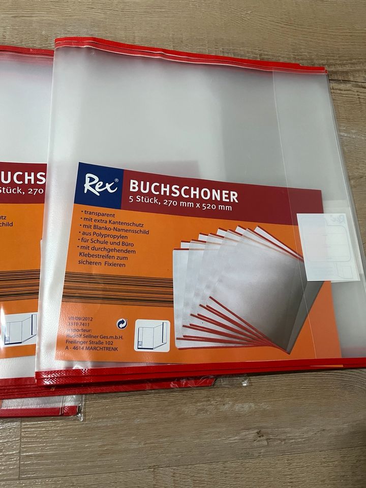 NEU 5 x 5 Buchschoner von Rex in Gräfelfing