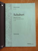 Chornoten / Klavierauszug: Schubert - Messe G-dur, D 167 Düsseldorf - Golzheim Vorschau