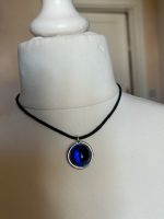 NEU Halskette Kette blauer runder Stein Modeschmuck OVP Hessen - Biebertal Vorschau