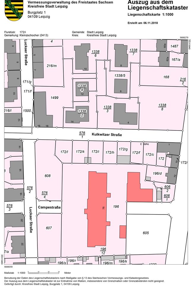 KIEZLAGE der Zukunft Kleinzschocher – ideales Grundstück für BAUHERRENGRUPPE in Leipzig