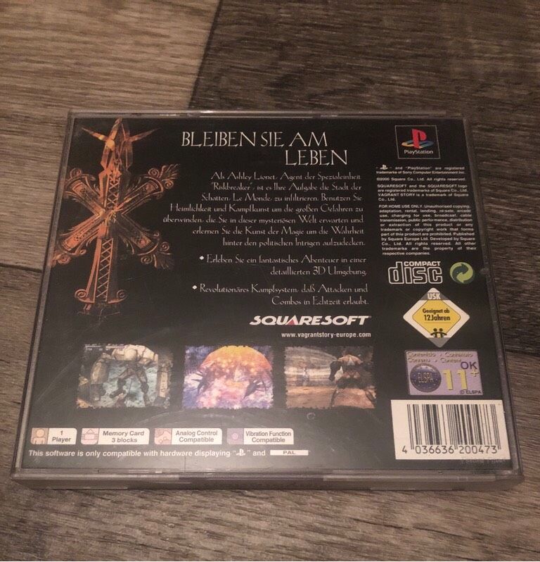 PlayStation 1 | PS1 Spiel Vagrant Story in Vechta