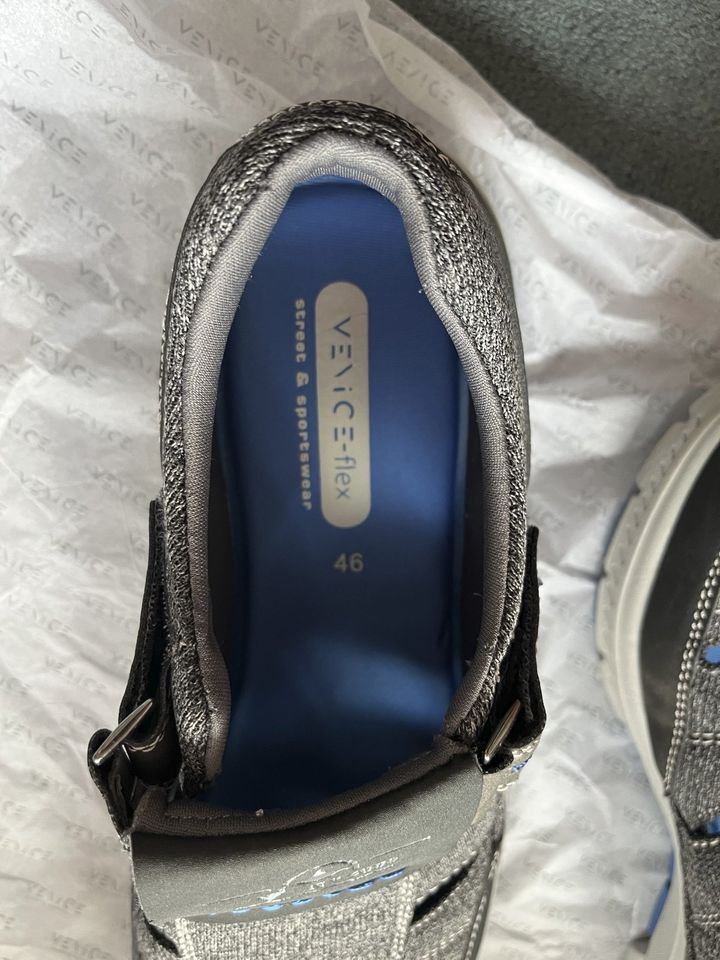 Venice Flex Schuhe Neu Größe 46 mit Memory Innensohle in Altenburg