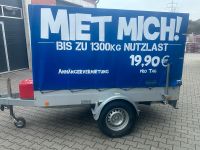 Anhänger 1300 Kg Nutzlast zu vermieten Nordrhein-Westfalen - Lünen Vorschau