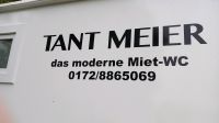 Miet WC.Miettoilette, WC Wagen,Klowagen Schleswig-Holstein - Groß Wittensee Vorschau