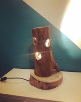 Echt Holz Leuchte, Nachttisch Lampe, Deko, Unikat, Licht Baden-Württemberg - Achern Vorschau