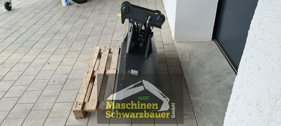✅ Hydr. Grabenlöffel Schwenklöffel MS03 120cm Minibagger 2-3t in Kühbach