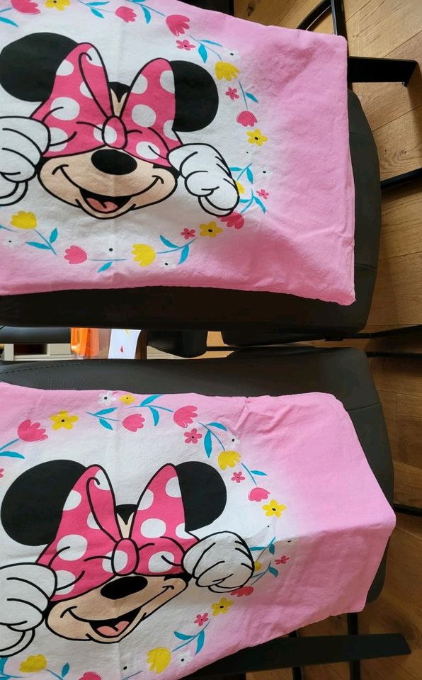 schöne Kinder Bettwäsche Mickey Mouse (2x vorhanden) in Oranienburg