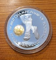 Silbermünze Uganda 1000 Shilling 2001 Fußball-WM Korea Japan 2002 Nordrhein-Westfalen - Moers Vorschau