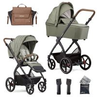 Gesslein FX4 Swing - 2in1 Kinderwagen-Set - Design 380380 - inkl. Panorama Lyx Babywanne + Sportsitz Swing + Wickeltasche + Zubehör - NEU Hessen - Fulda Vorschau