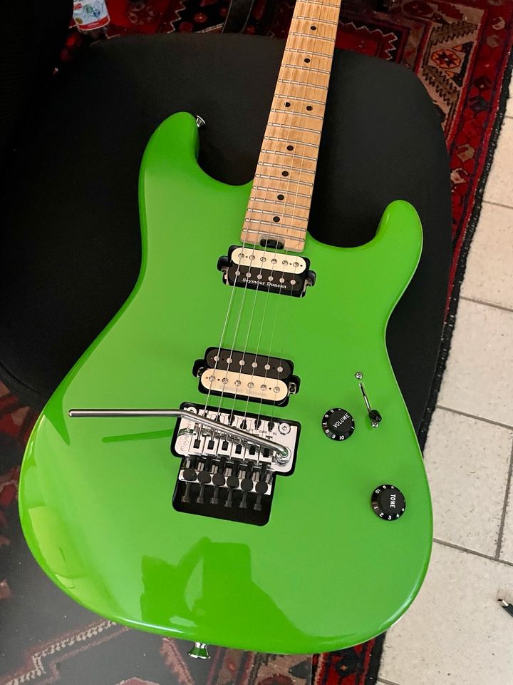Charvel Pro Mod San Dimas Style 1 HH FR MN Slime Green in Hannover