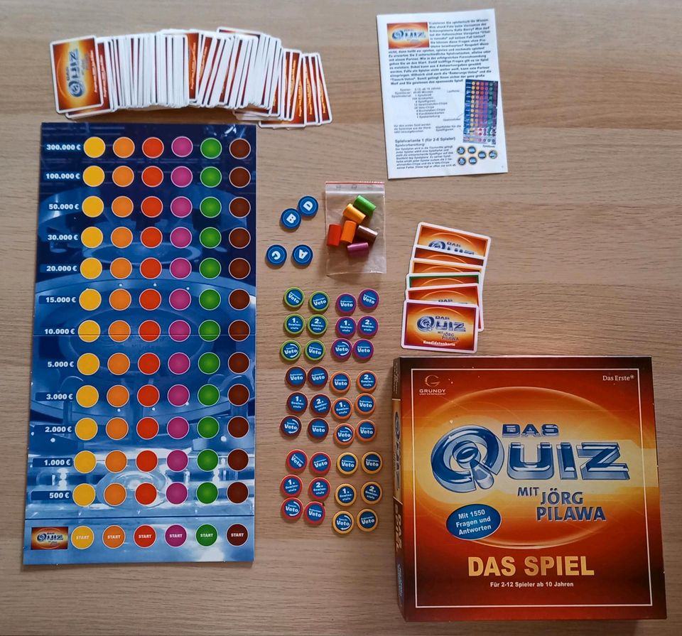 Das Quiz mit Jörg Pilawa Das Spiel Das Erste / ARD in Haste