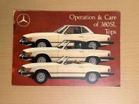 Mercedes Benz 380 560 SL Anleitung Hardtop u. Verdeck, Rarität! Schleswig-Holstein - Neumünster Vorschau