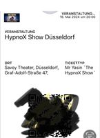 2x günstigere Tickets - 16.05. The Hypnox Show  Mr. Yasin Nordrhein-Westfalen - Neuss Vorschau