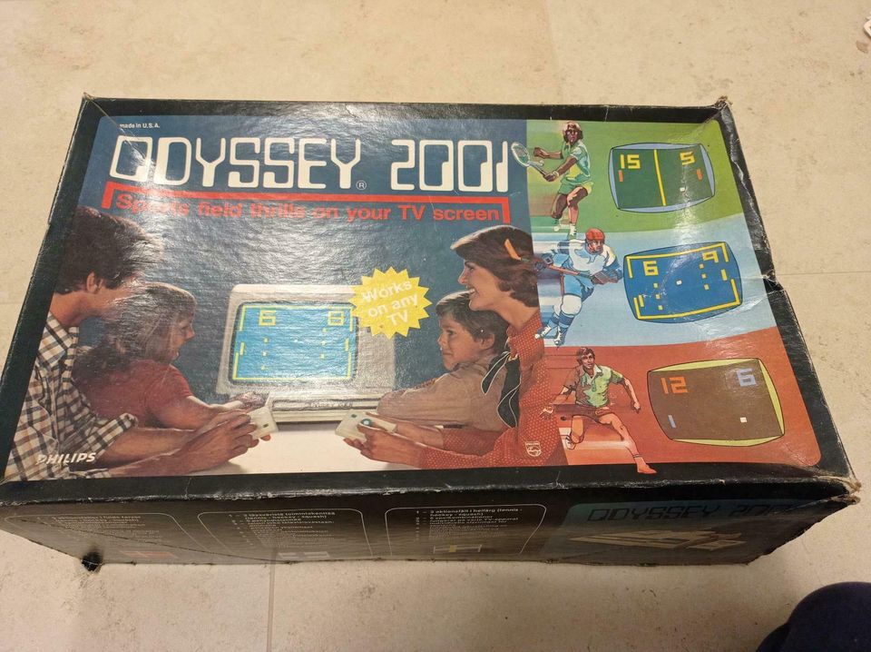 Odyssey 2001 Videospiel Commodore 64 Sega Nintendo Playstation in Mindelstetten