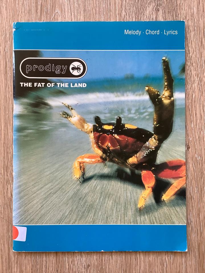 Prodigy The Fat Of The Land Melody Chord Lyrics Notenbuch in Leipzig