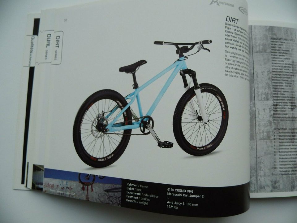 Ghost, Katalog, Broschüre, Prospekt, 2008, MTB, Race, Fahrräder in Rheda-Wiedenbrück