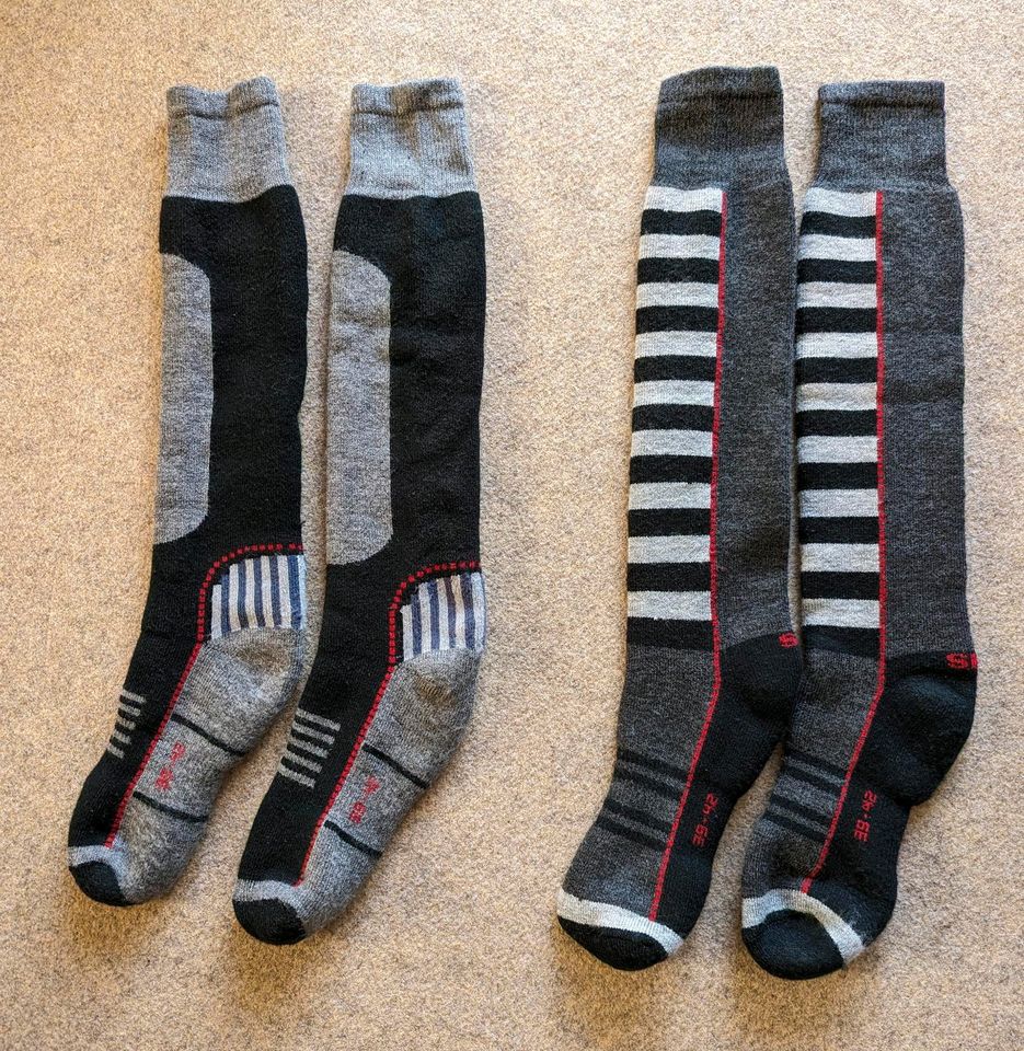 Ski-Socken; Kniestrümpfe; Winter-Socken; Gr.39-42 in Freiberg