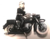 Spielzeug antik Motorrad  Fahrer ,Plastik,70er,Frankreich,Terrot Düsseldorf - Grafenberg Vorschau
