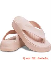 Crocs Damen Getaway Platform Flip Flipflop 39/40 Farbe: Quartz Baden-Württemberg - Oberdischingen Vorschau
