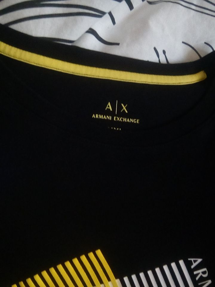 ARMANI EXCHANGE A/X Original Herren T-Shirt Schwarz XXL. in Köln