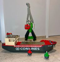 Playmobil Frachtschiff und Hafenkran Conlines Altona - Hamburg Blankenese Vorschau