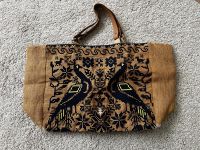 Star Mela Jute Tasche Hippie Boho beige blau Stickerei Nordrhein-Westfalen - Herne Vorschau