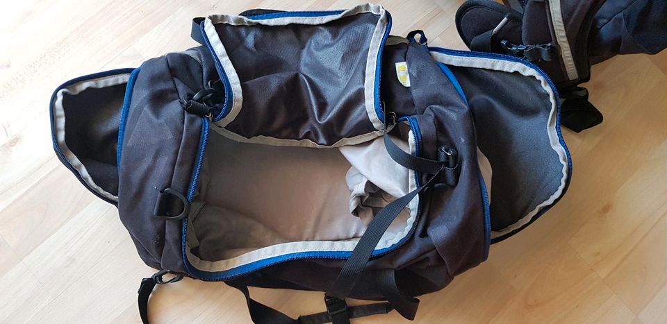 Satch Pack Black Triad und passende Sporttasche in Ennepetal