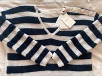 Sezane Paris Mohair Pullover Matrosen Pulli Marine Maritim Saarland - St. Wendel Vorschau
