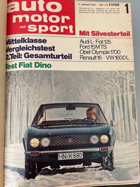 Auto Motor Sport gebunde BÜCHER Sammlung 1958 - 1968 -Historisch! in Krefeld