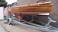BM Jolle Segelboot Holz inkl. Hänger und Motor Nordrhein-Westfalen - Nettetal Vorschau