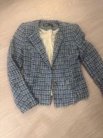 Zara boucle Chanel blazer S blau gold Niedersachsen - Bad Zwischenahn Vorschau