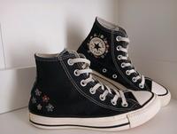 Converse Chucks 36,5 schwarz Blumen Mülheim - Köln Stammheim Vorschau