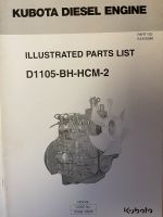 Ersatzteilkatalog Minibagger Hitachi EX15 Motor D1105-BH-HCM Thüringen - Sonneberg Vorschau