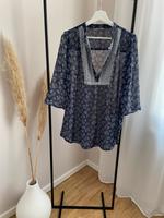 Blaue Tunika Bluse aus Chiffon von Zara - Gr. L Baden-Württemberg - Wiesloch Vorschau